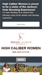 Mobile Screenshot of highcaliberwomen.com